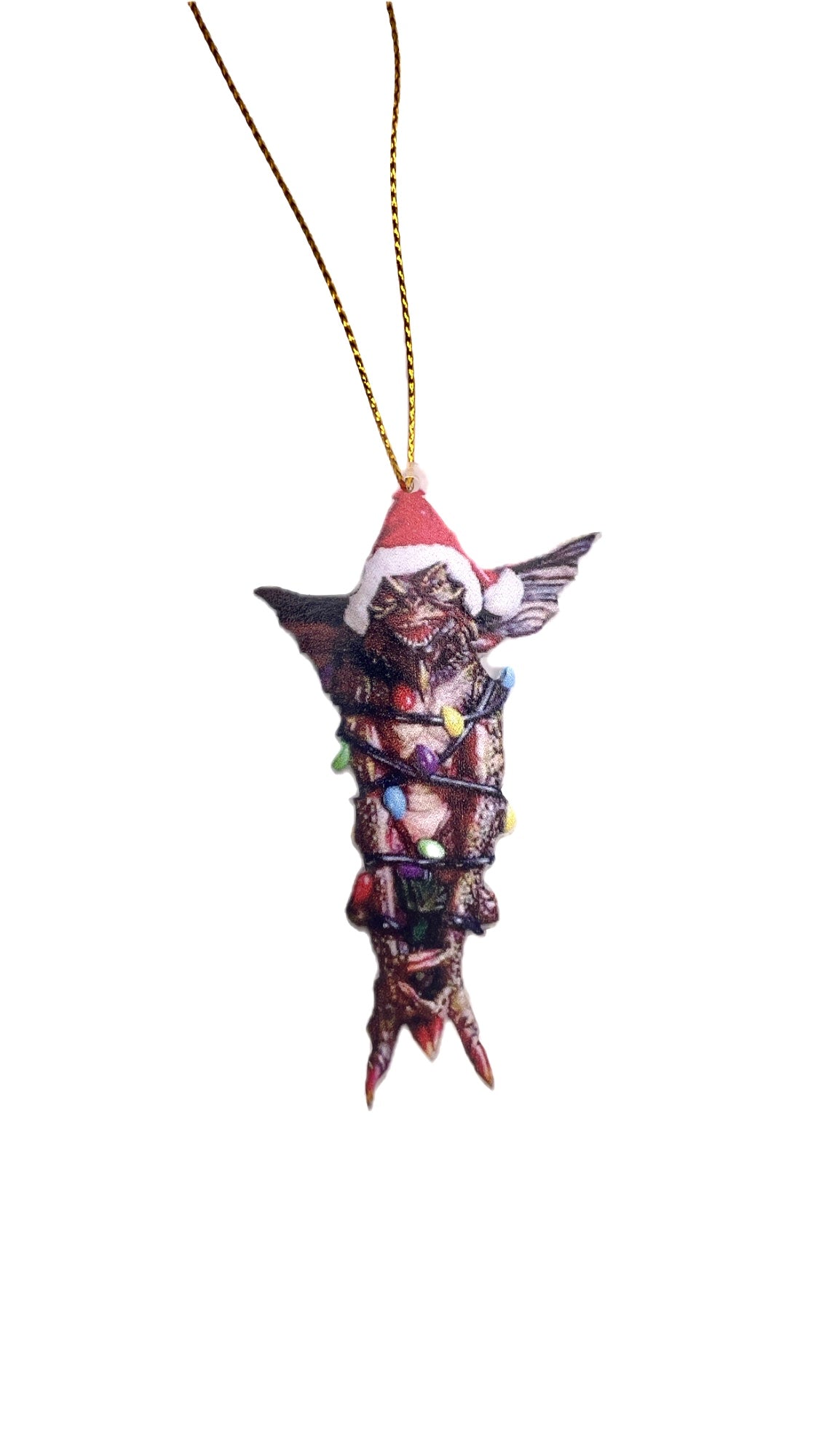 Addobbi natalizi del film Gremlins, con vari personaggi, piastre in 2d, con laccetto incluso