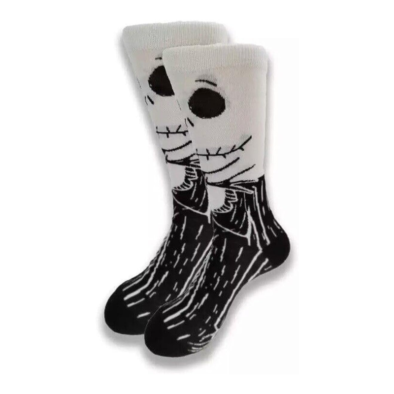 Jack Skeleton socks from Tim Burton's "Nightmare before christmas" movie