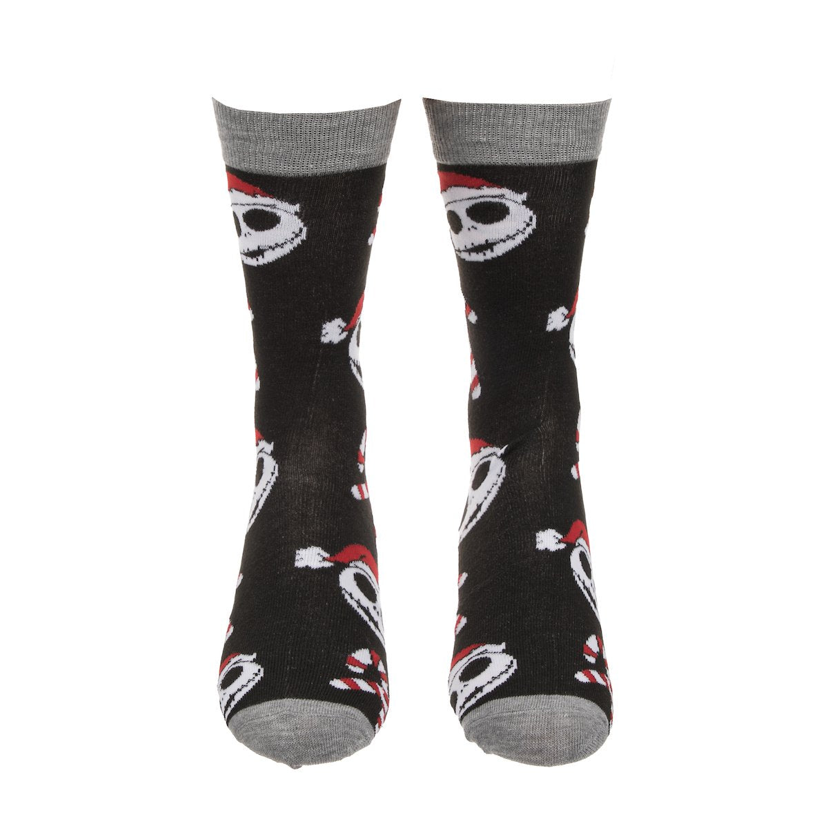 Calzini socks Jack Skeletron versione natalizia, viso Nightmare before christmas movie film unisex cartoon