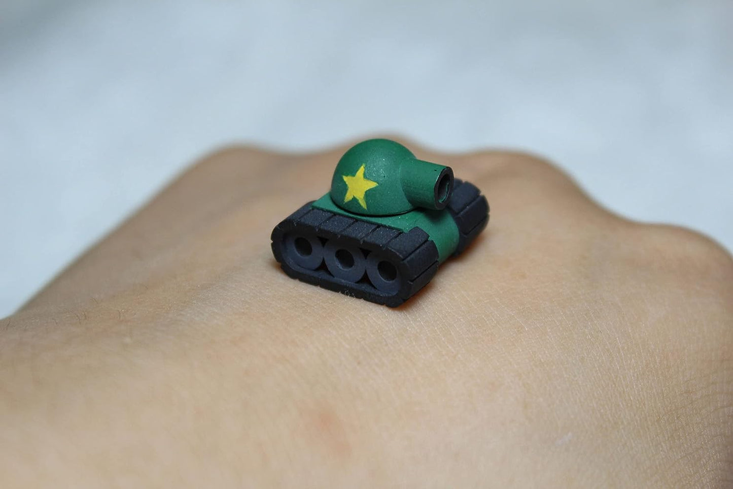 Handcrafted Resin Tank Key for MX Mechanical Keyboard, Custom Keyboard keycaps