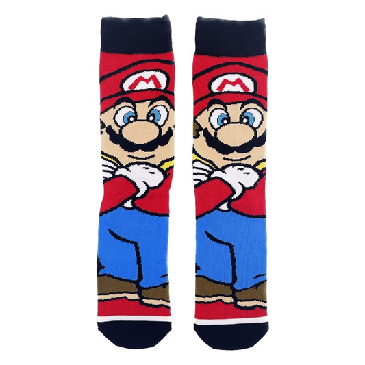 Super Mario Bros socks large