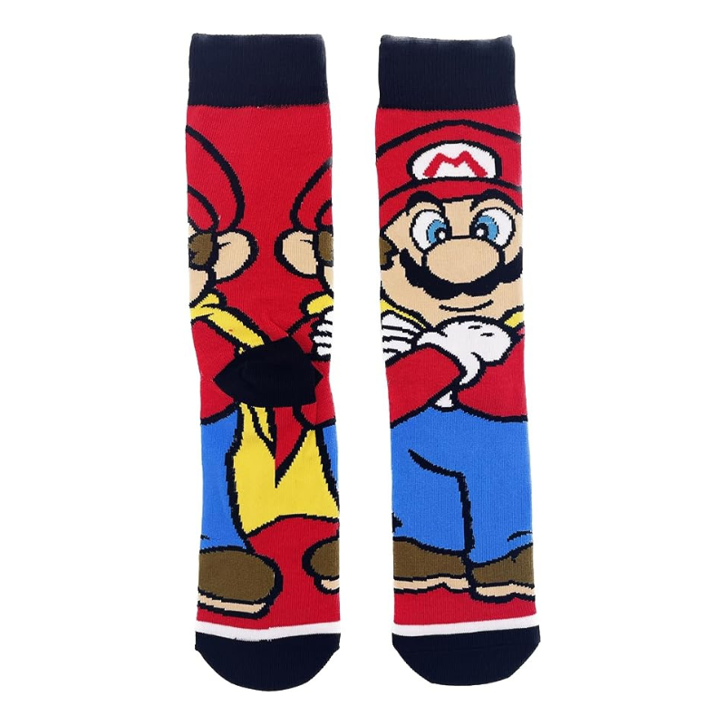 Super Mario Bros socks large