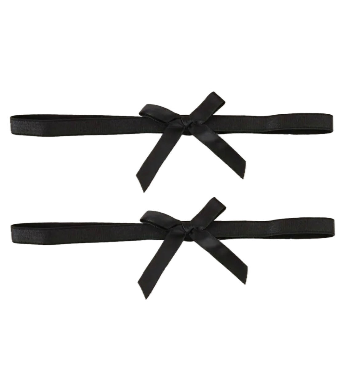 Cavigliera bracciale gamba nylon con fiocco, elastico, vari colori, accessorio abbigliamento dark gothic, colore