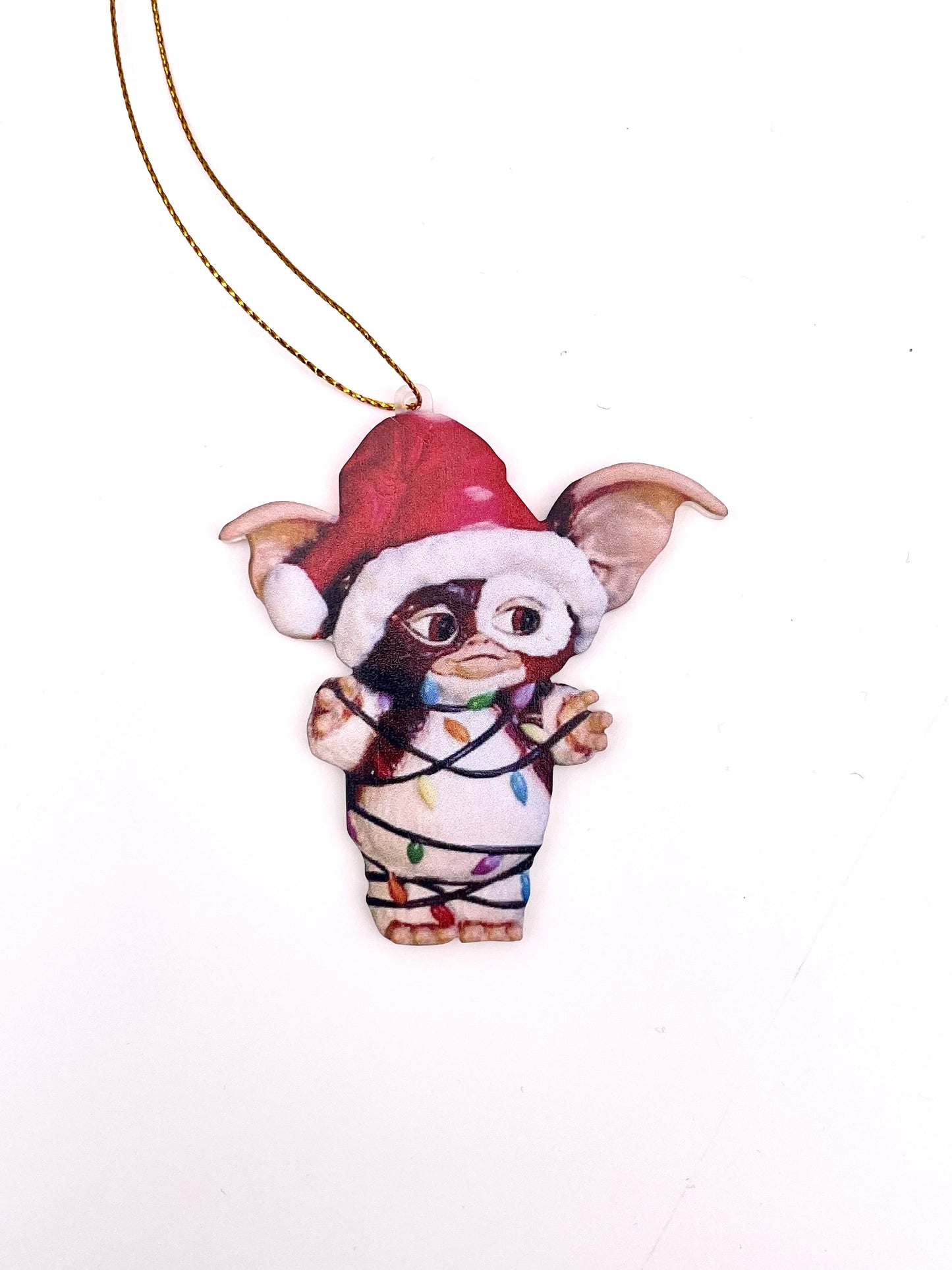 Addobbi natalizi del film Gremlins, con vari personaggi, piastre in 2d, con laccetto incluso