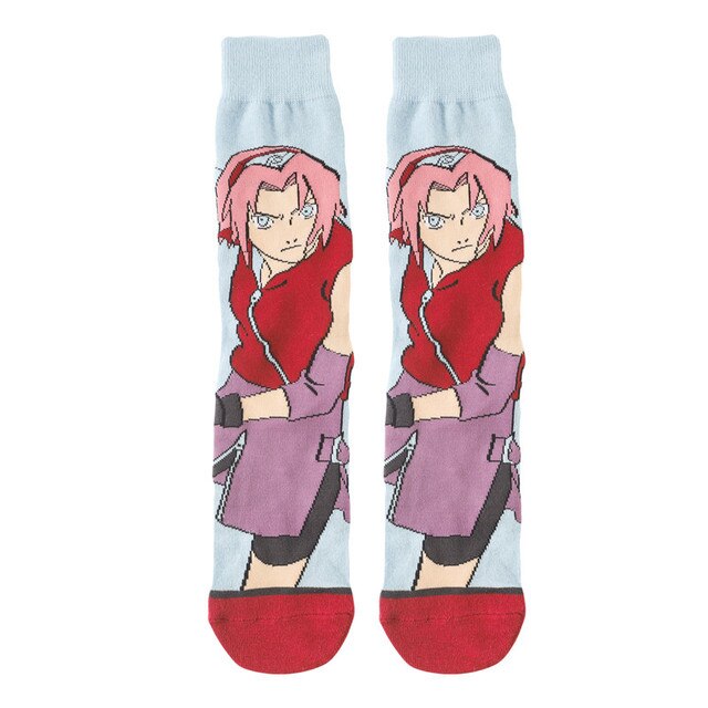 Socks from the cartoon "Naruto" choose the character, unisex