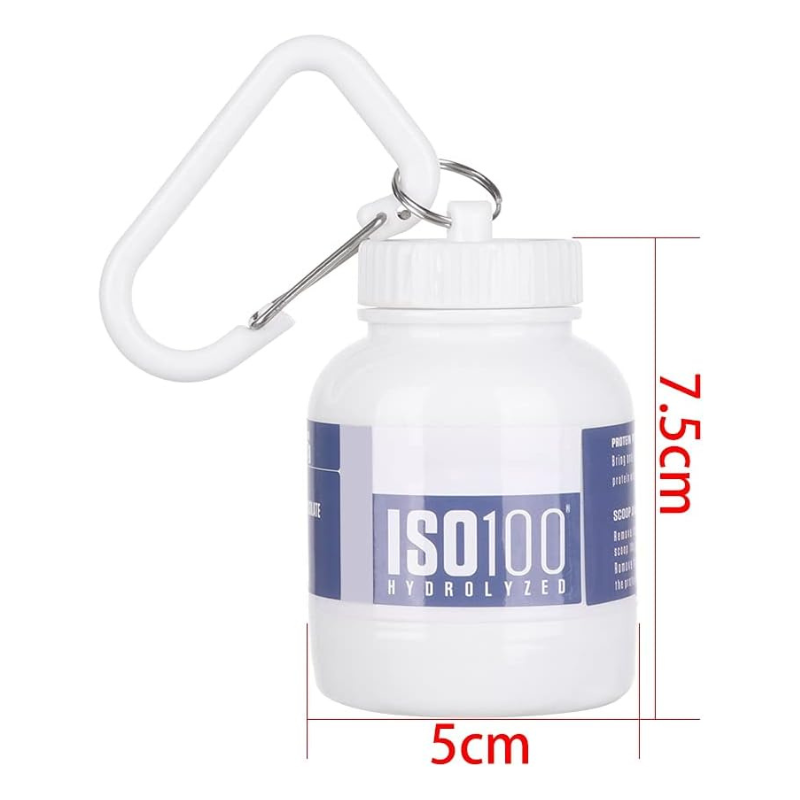 Port protein 30 Grams Whey Powder Fitness, white