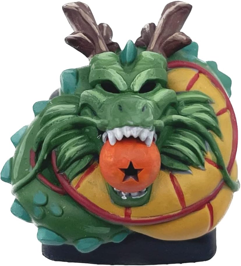 Tasto Dragon Ball, dragon Shenron Artigianale in Resina per Tastiera Meccanica MX, Keyboard keycaps Personalizzato