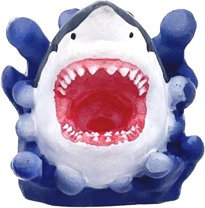 Key The Shark Craft in Resin for MX Mechanical Keyboard, Custom Keyboard keycaps