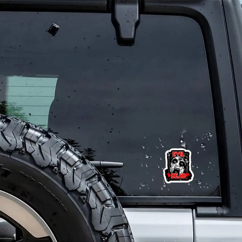 Adesivo sticker Evil Dead La casa, horror film Sam Raimi cult movie per auto, cover cellulare