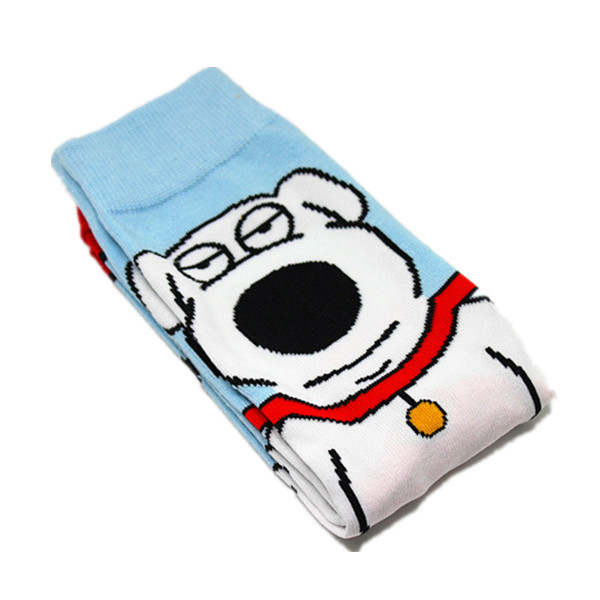 Brian socks from the cartoon " Family Guy "