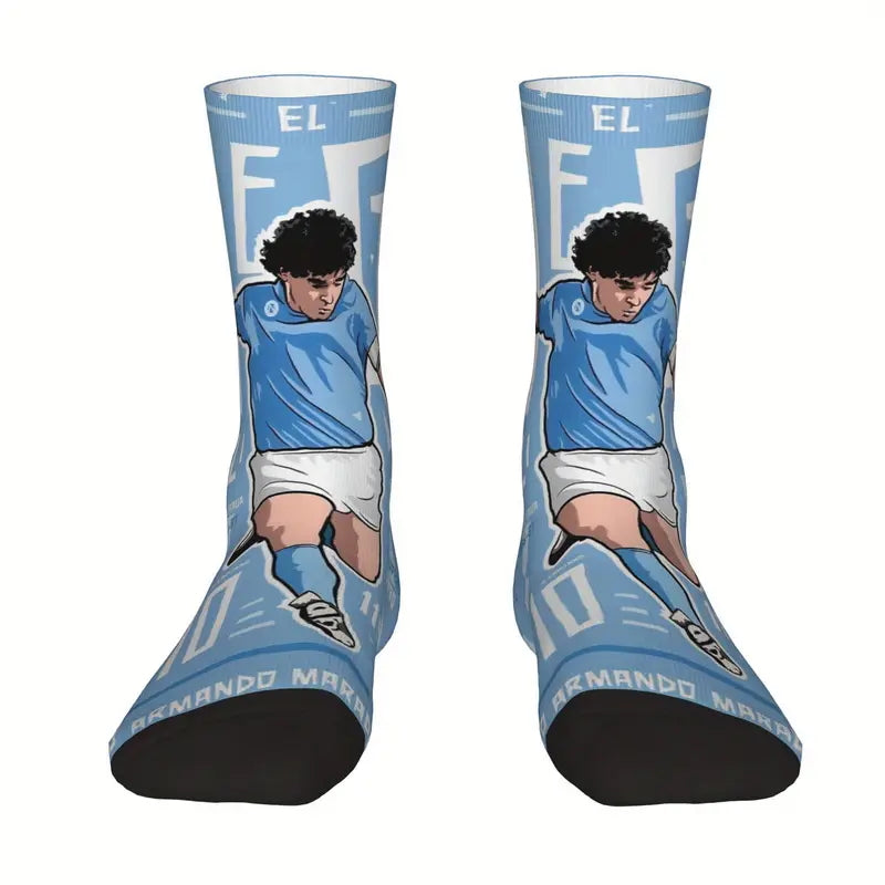 Calzini socks Maradona Napoli tiro ad un pallone, Argentina, Diego Armando unisex