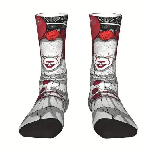 Calzini film IT il clown 2017 Penniwise con palloncino rosso horror movie film unisex