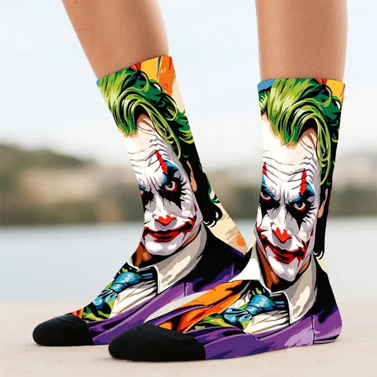 Calzini Joker colorato Joaquin Phoenix, movie film cartone animato, unisex