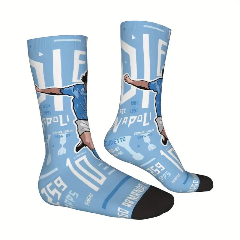 Calzini socks Maradona Napoli tiro ad un pallone, Argentina, Diego Armando unisex