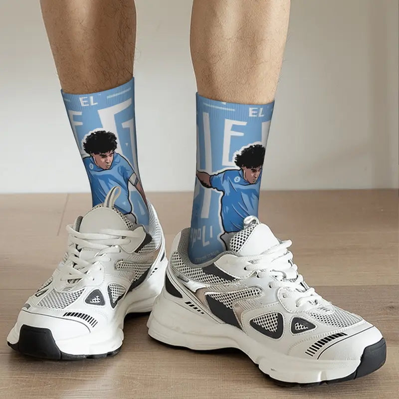 Calzini socks Maradona Napoli tiro ad un pallone, Argentina, Diego Armando unisex