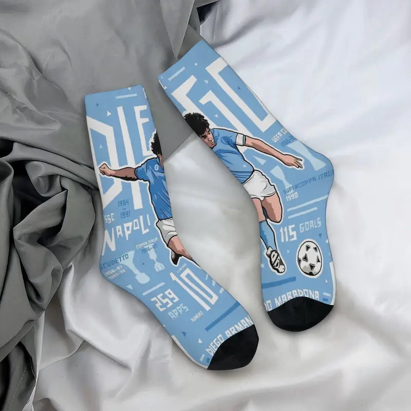 Calzini socks Maradona Napoli tiro ad un pallone, Argentina, Diego Armando unisex