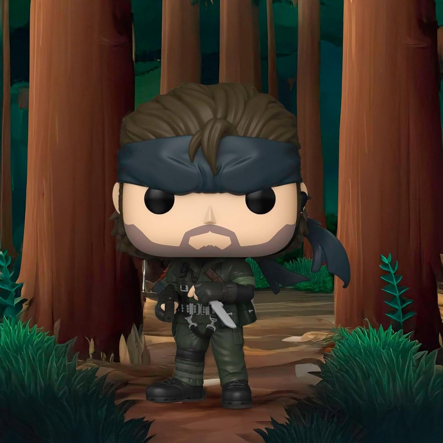 Funko Pop! Games: Metal Gear - Naked Solid Snake, Metal Gear Solid, Figura statuetta in vinile da Collezione, Idea Regalo, Merchandising Ufficiale, Giocattoli per Bambini e Adulti, Video Games Fans (Copia)