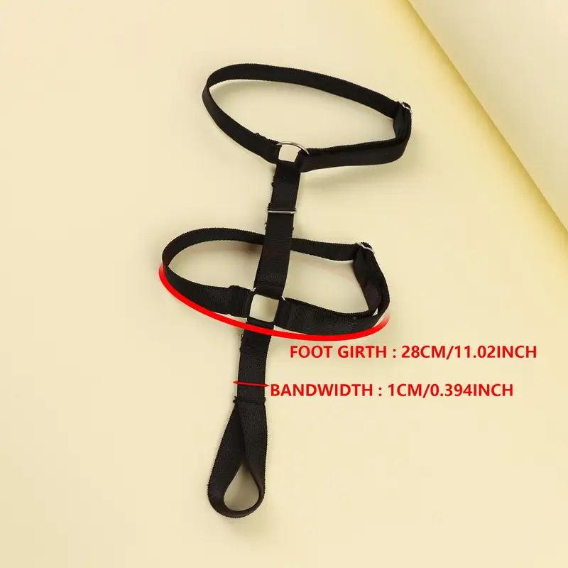 Accessorio piedi caviglia ornamento elastic foot harness, elastico cavigliera, dance foot thong con cavigliera