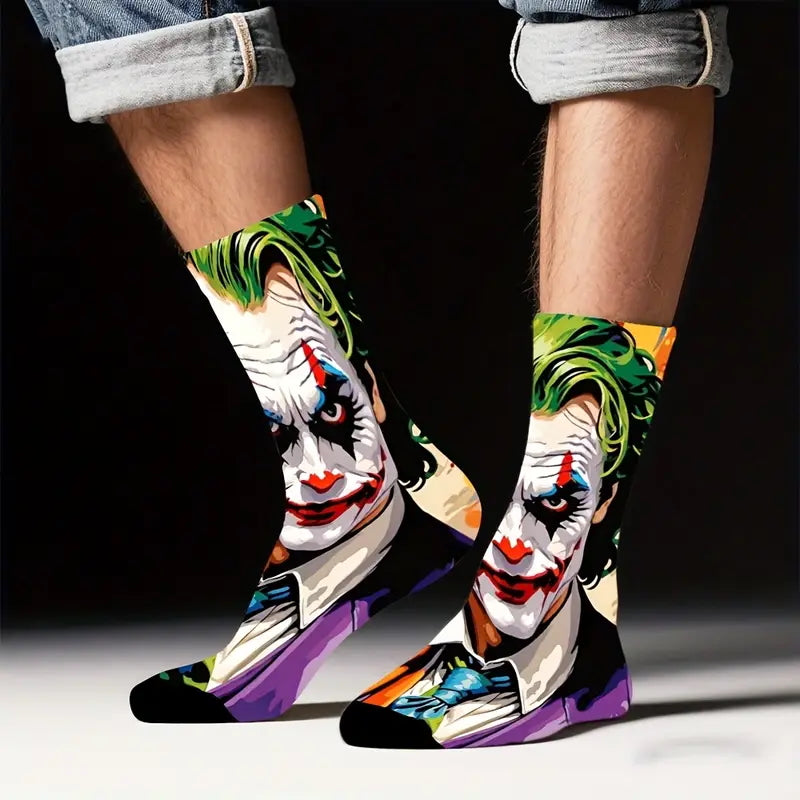 Calzini Joker colorato Joaquin Phoenix, movie film cartone animato, unisex