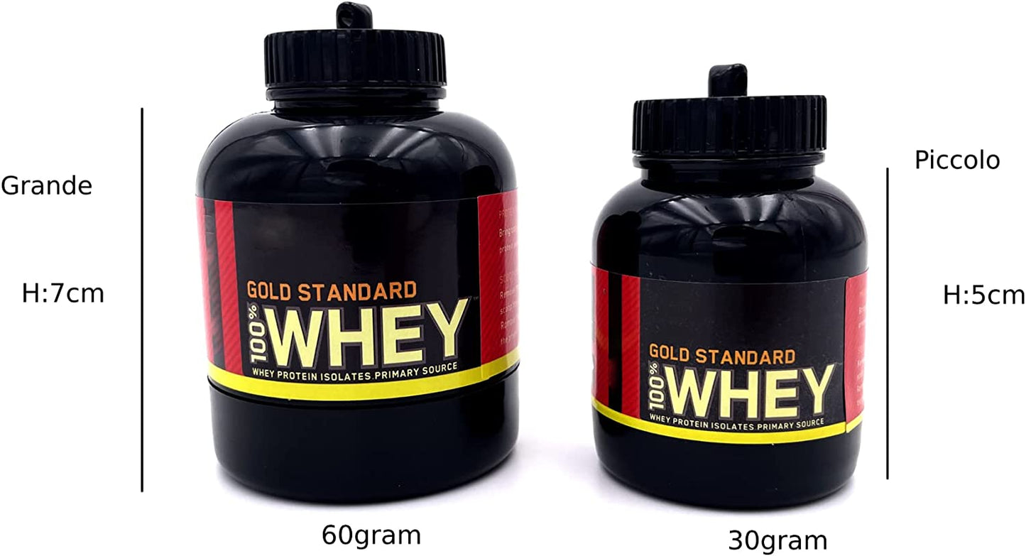 Porta Proteine Whey in Polvere, 30 Gram di proteine Portatili