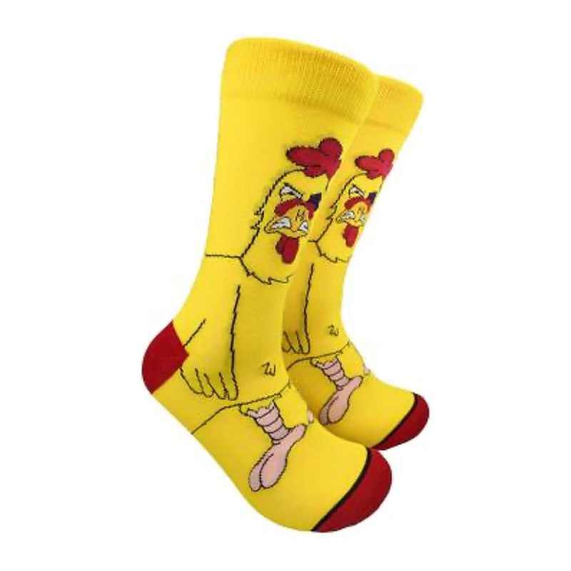 Socks from the cartoon "Family Guy" character Ernie the chicken, unisex