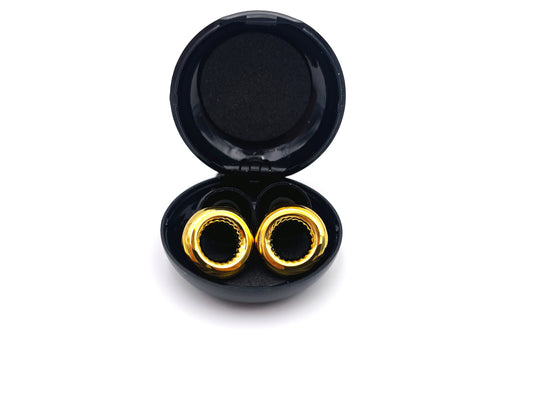 Tappi Orecchie antirumore per feste, musica, isolamento acustico, custodia inclusa, scegli il tuo colore