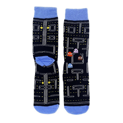 Calzini del videogame "Pacman" unisex vintage nerd
