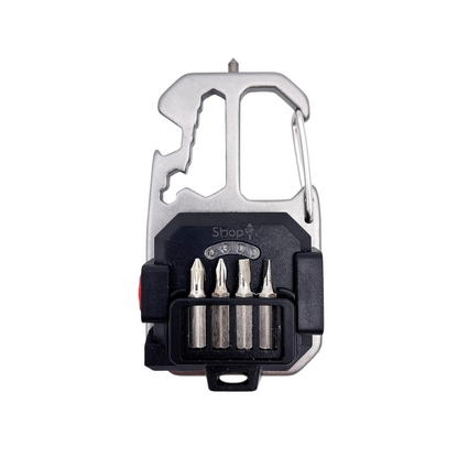Torcia Led COB portatile multiuso con rompivetro, cacciavite con 4 punte, apribottiglie, luce fredda, luce calda e emergenza