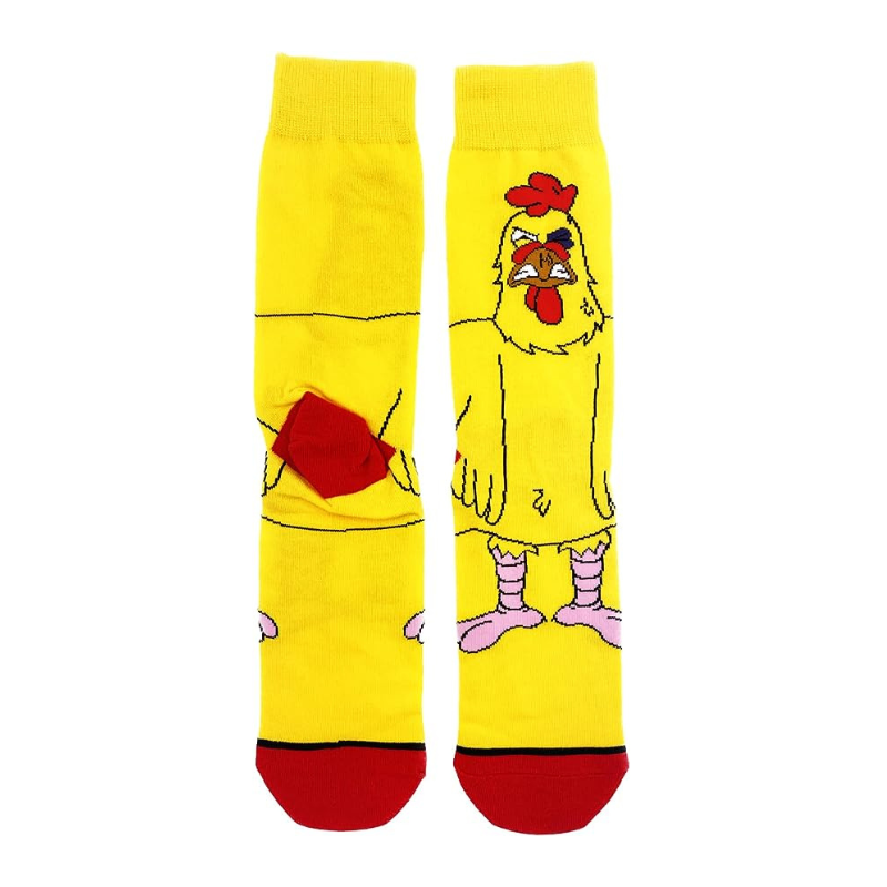 Socks from the cartoon "Family Guy" character Ernie the chicken, unisex