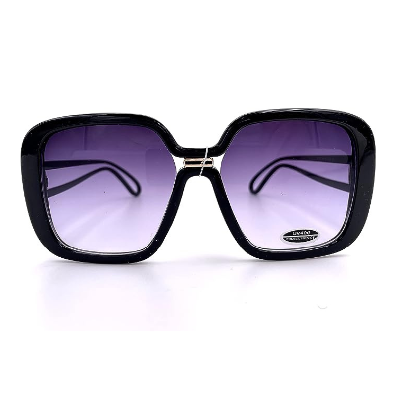 Square sunglasses, open frame, polarized, various colors