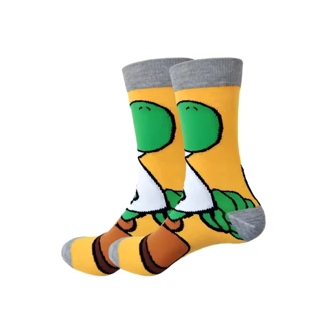 Calzini Yoshi grande, tartaruga di Super Marìo Bros gioco unisex
