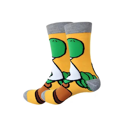 Calzini Yoshi grande, tartaruga di Super Marìo Bros gioco unisex