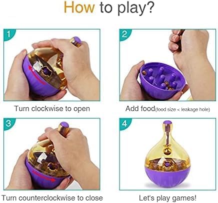 Toy for Cats, with bell, Interactive Intelligent Feeding, Pet Game Qi
