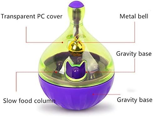 Toy for Cats, with bell, Interactive Intelligent Feeding, Pet Game Qi