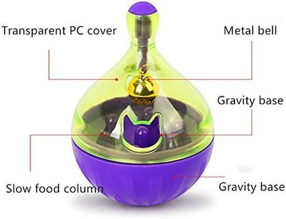 Toy for Cats, with bell, Interactive Intelligent Feeding, Pet Game Qi