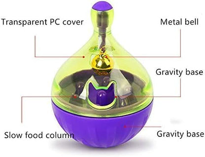 Gioco per Gatti, con campanella, Alimentazione Intelligente interattivo, Pet Game Qi