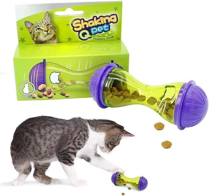 Interactive smart feeding cat toy, Pet Game IQ