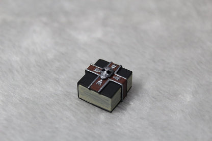 Handcrafted Necronomicon Key in Resin for MX Mechanical Keyboard, Custom Keyboard keycaps