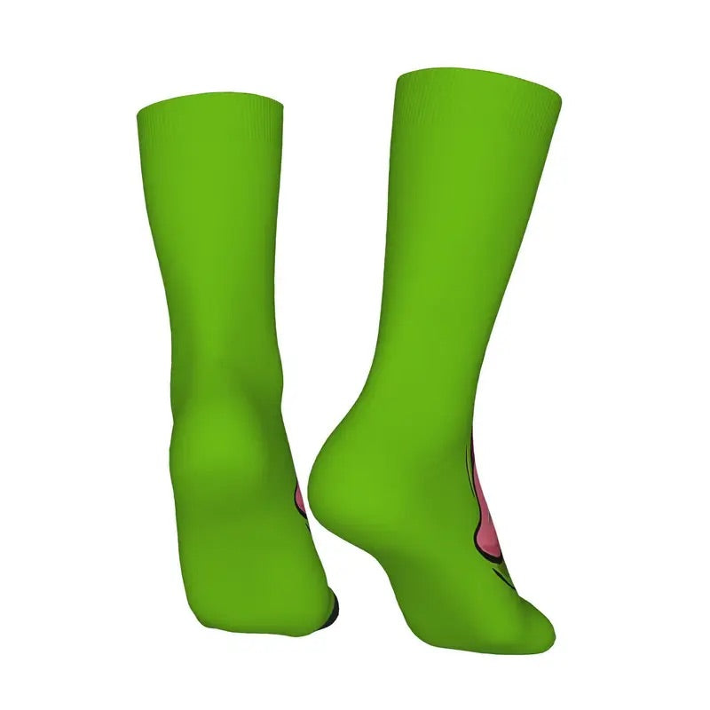 Calzini Slimer Ghostbuster fantasma verde, movie film Acchiappafantasmi cartoon, unisex