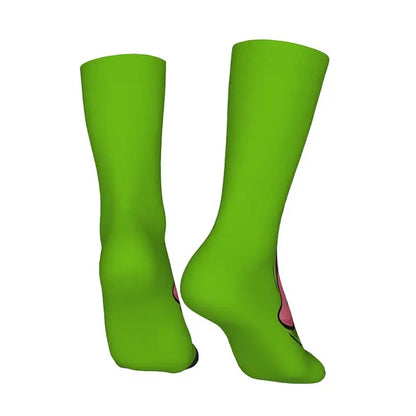 Calzini Slimer Ghostbuster fantasma verde, movie film Acchiappafantasmi cartoon, unisex