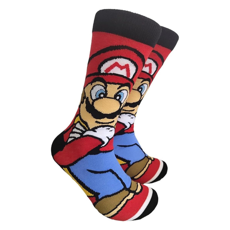 Super Mario Bros socks large