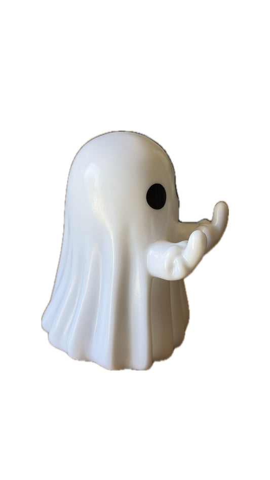 Fantasmino Decorativo F**k Dito Medio Horror per Halloween, Fantasma da scrivania poggia Penna, Scegli Il Colore