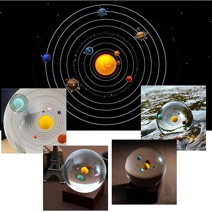 Shop-UP! Lampada Luna 3D rgb colorato con telecomando, sfera di cristallo grande, con base e luce colorata a led USB, confezione regalo inclusa Shop-UP! Lampada Luna 3D rgb colorato con telecomando, sfera di cristallo grande, con base e luce colorata a led USB, confezione regalo inclusa