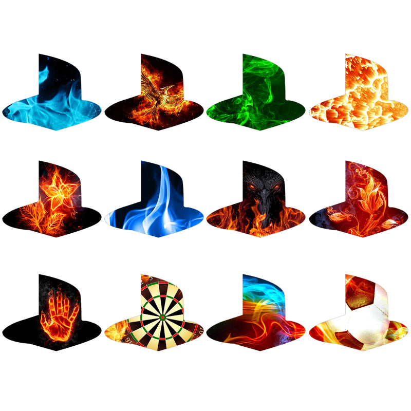 Adesivo sticker 12 pezzi per console Playstation 5 skin disegno Play sottoscocca, vari colori e modelli, per tutte le versioni