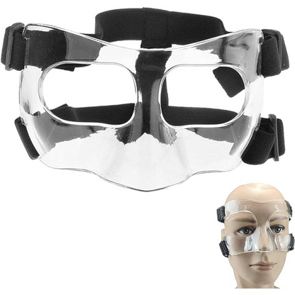 Nose Guard Polycarbonate Mask for Impact Face Protection