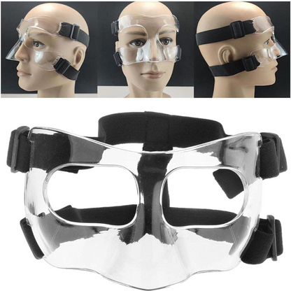 Nose Guard Polycarbonate Mask for Impact Face Protection