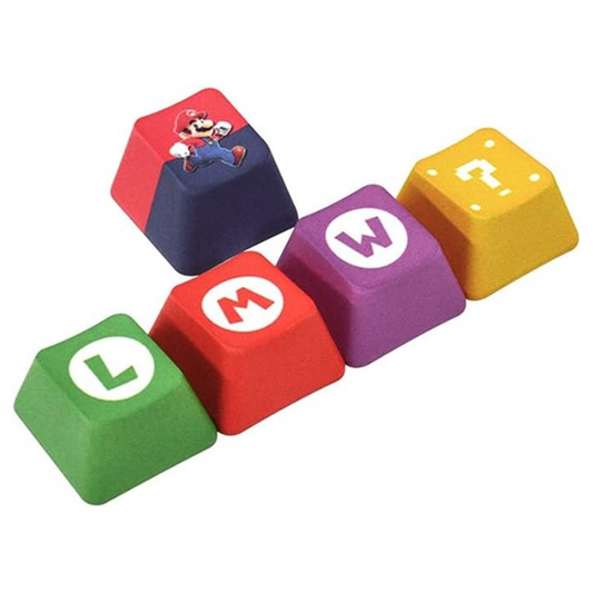 Tasti Super Mario Bros per Tastiera Meccanica MX, Keyboard keycaps Personalizzato