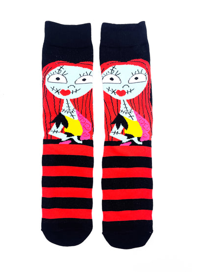 Calzini socks Sally art Nightmare before christmas movie film unisex cartoon