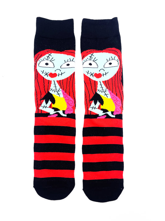 Calzini socks Sally art Nightmare before christmas movie film unisex cartoon