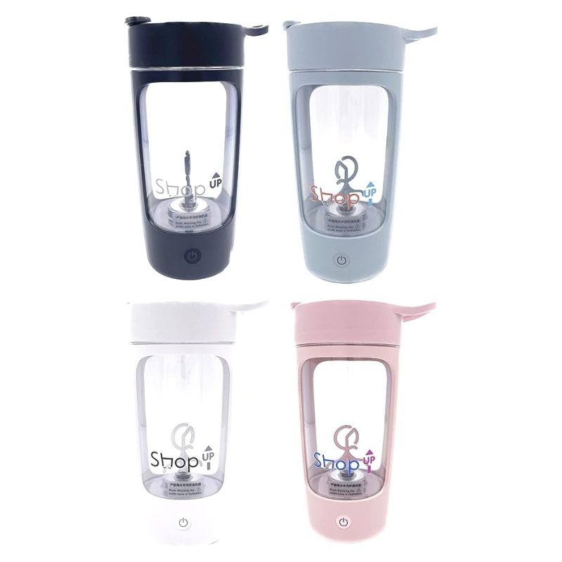 Protein Blender Shaker, Smoothies, Portable Refillable, Various Colors